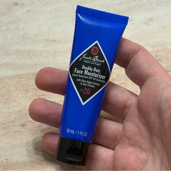 JACK BLACK Double-Duty Face Moisturizer 20 SPF 30ml /1 fl oz. Travel Size - Picture 1 of 5
